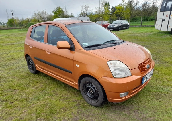 Kia Picanto cena 7590 przebieg: 149000, rok produkcji 2005 z Wągrowiec małe 667